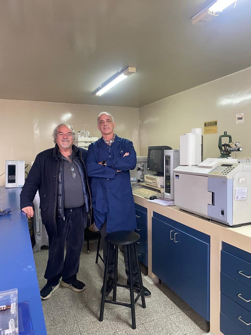 Working alongside Prof. Alejandro Lucini, FRSC.
